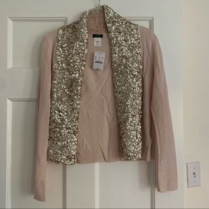 J Crew Sequin Cardigan Sweater